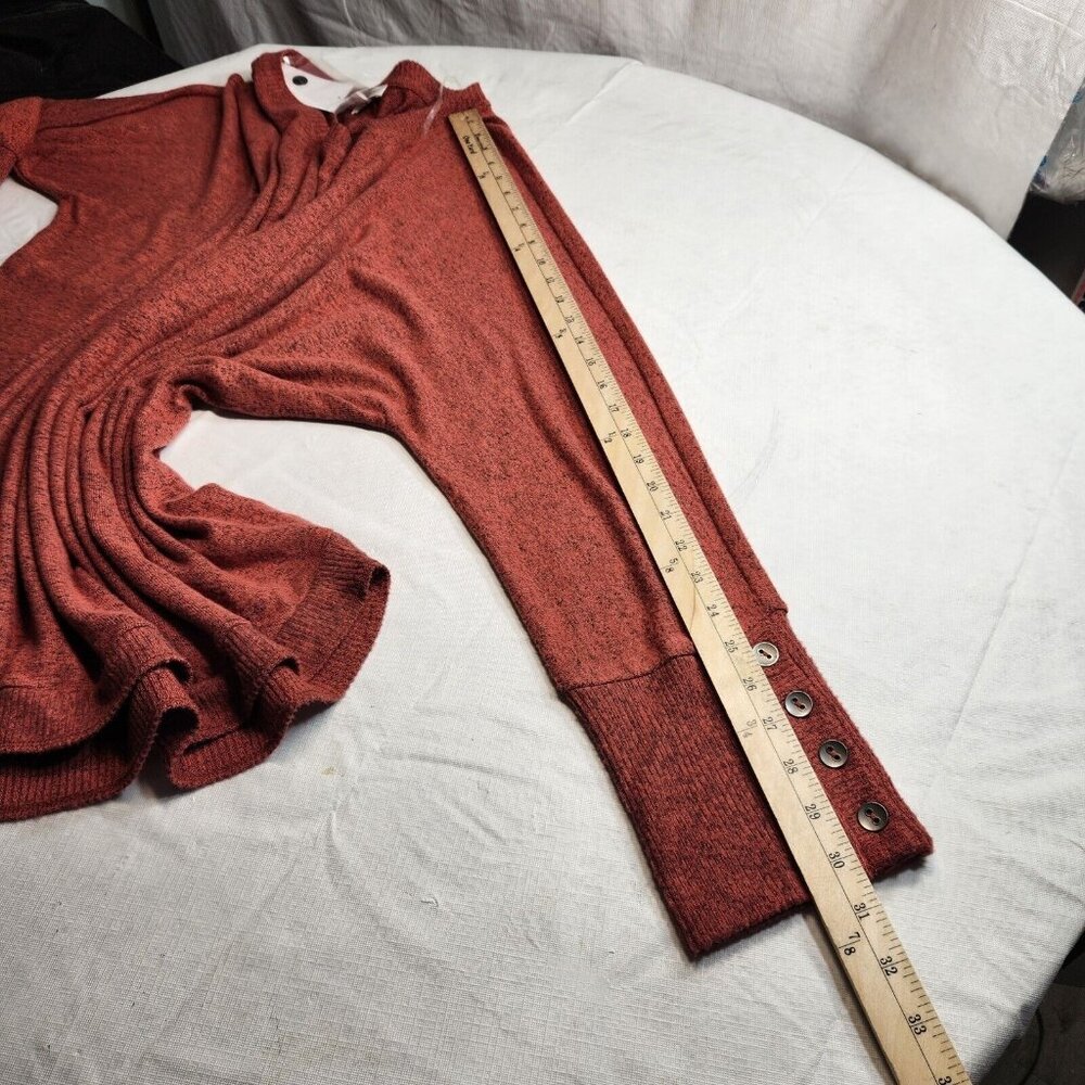 Westbound Womens Size 3X orange rusted Crew Neck Long Sleeve Pullover Sweater 23 - Picture 6 of 9